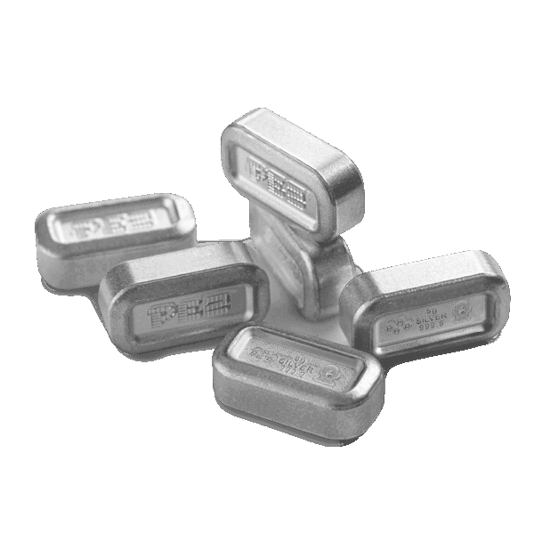 2025 PAMP Halloween Ghost PEZ 30 Gram Silver Wafers and Dispenser Set - Image 8