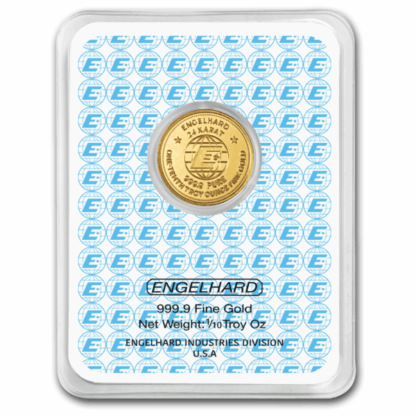 2025 United States Engelhard Prospector 1/10 oz Gold Proof Like Coin in/TEP - Image 2