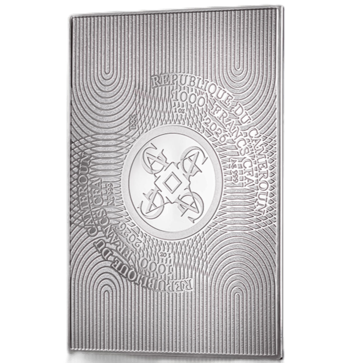 2026 Cameroon Art Gallery Leonardo Da Vinci Salvator Mundi 1 oz Silver Digitally Printed Coin - Image 4