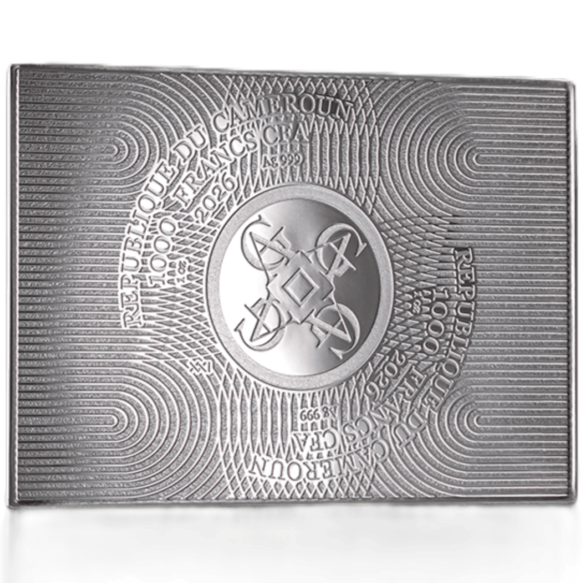 2026 Cameroon Art Gallery Sandro Botticelli The Birth of Venus 1 oz Silver Digitally Printed Coin - Image 4