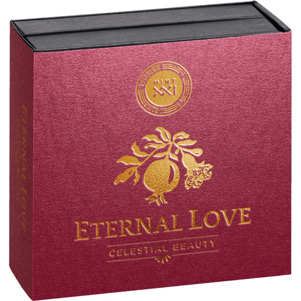 Rich mint herbal tea in elegant packaging for wellness.