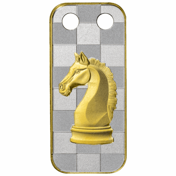 Sh1102-2010-european-chess-symbols-silver-and-gold-plate-coin-collectible-image.