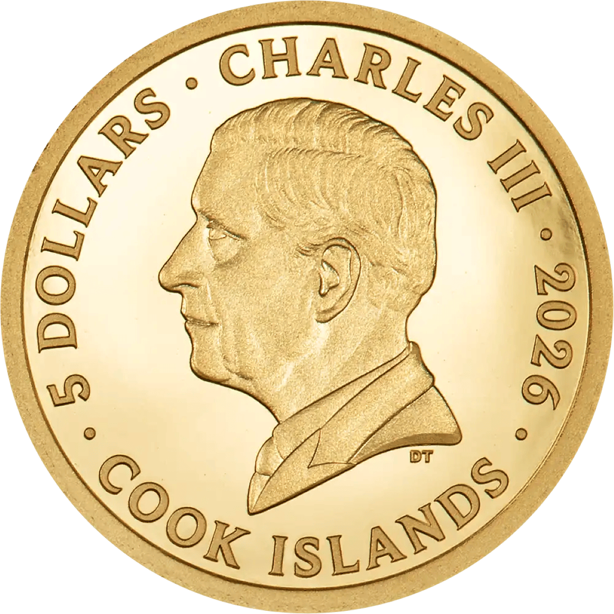 2026 Cook Islands Legends Savage Vikings 0.5 Gram Gold Proof Coin - Image 2