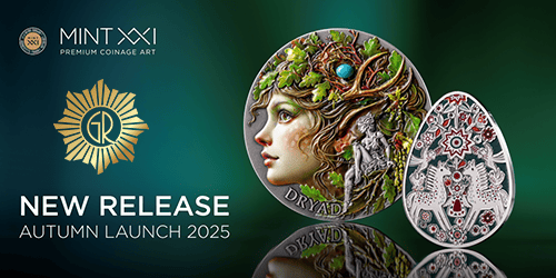 Luxurious collectible coins featuring detailed autumn-themed designs and premium craftsmanship.
