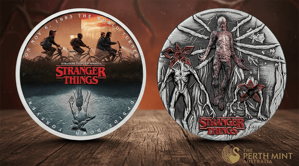 Perth Mint Launches Netflix Stranger Things Coins