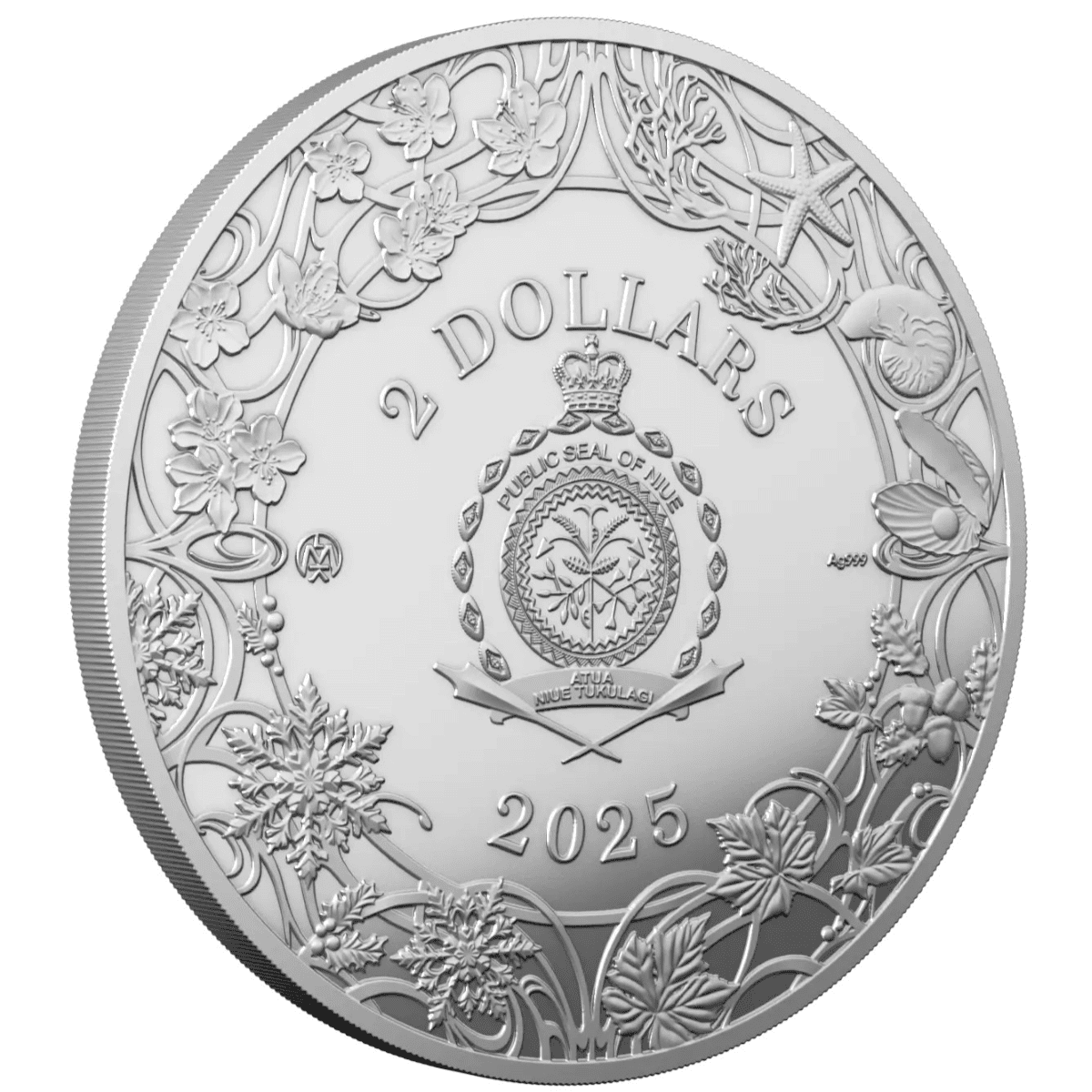2025 Niue Four Seasons Winter 1 oz Silver Proof-like Coin