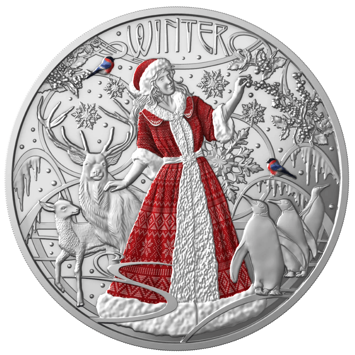 2025 Niue Four Seasons Winter 1 oz Silver Proof-like Coin