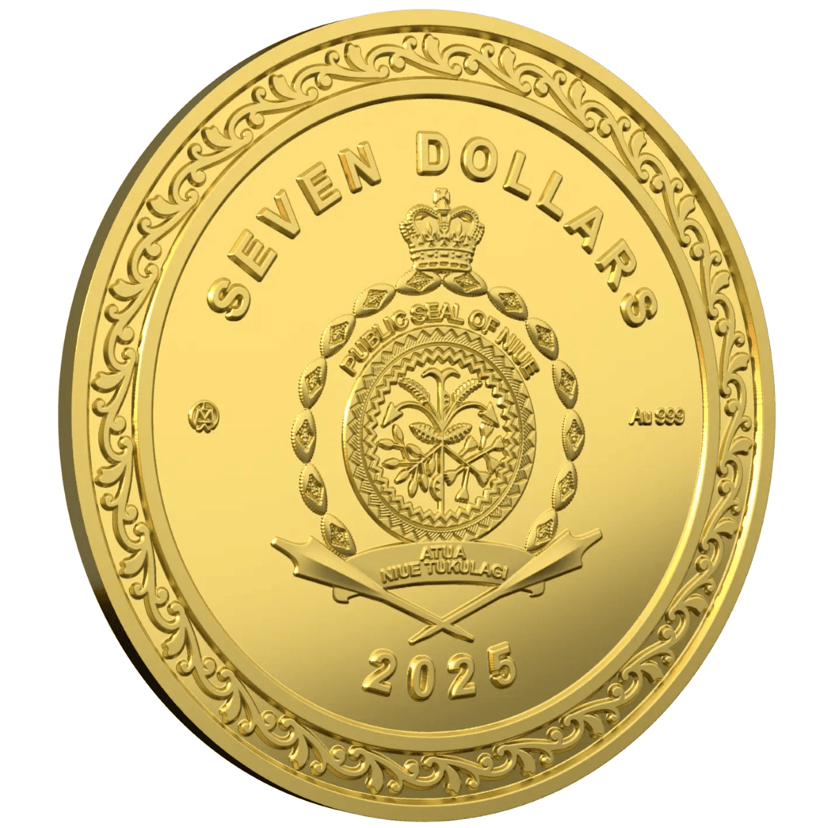 2025 Niue The Lucky Clover 1.24 Gram Gold Proof Coin