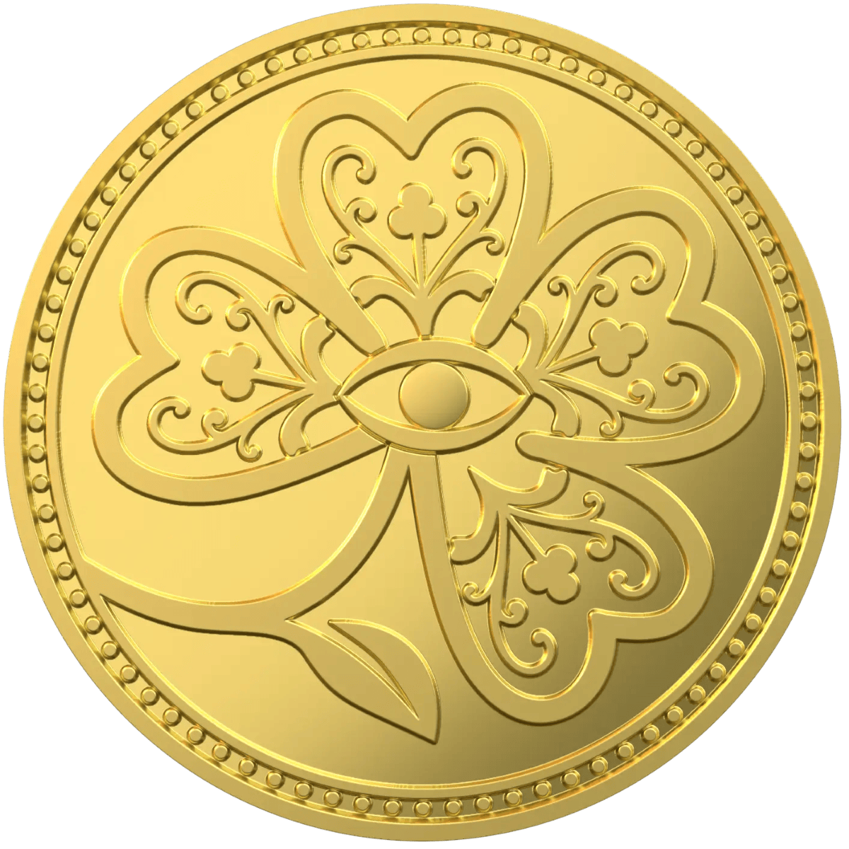 2025 Niue The Lucky Clover 1.24 Gram Gold Proof Coin