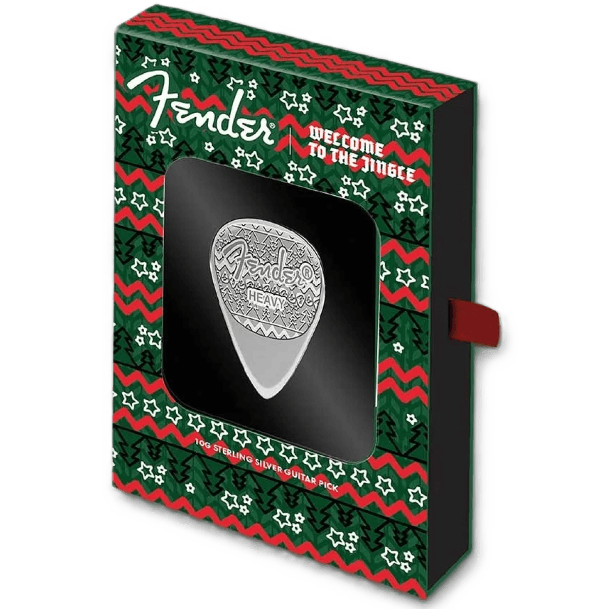 PAMP Fender Holiday 351 Heavy Guitar Pick 10 Gram Silver Coin