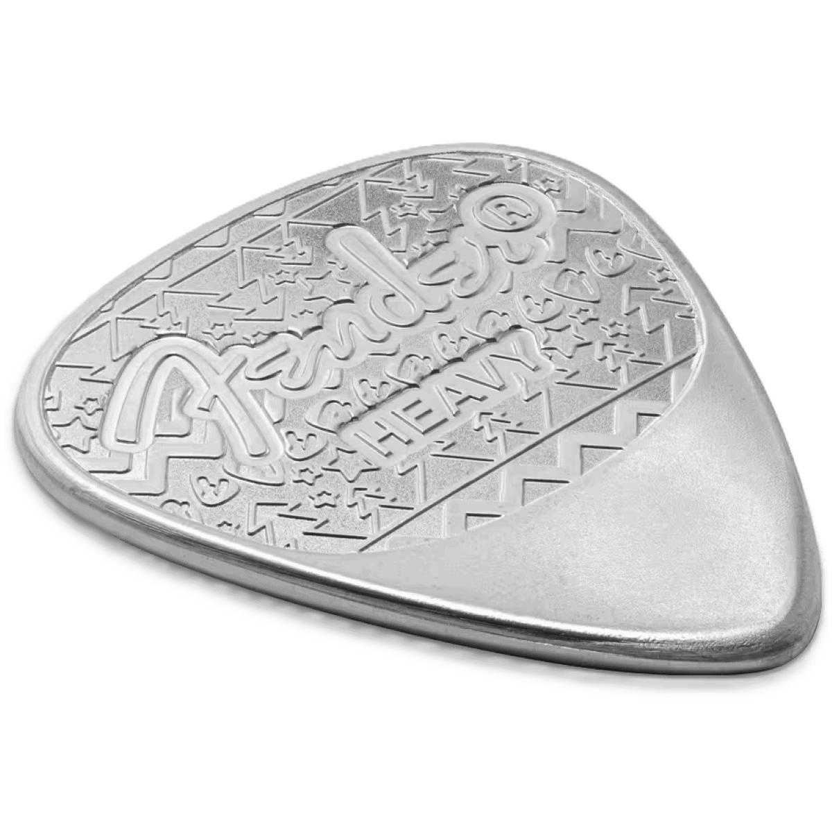 PAMP Fender Holiday 351 Heavy Guitar Pick 10 Gram Silver Coin