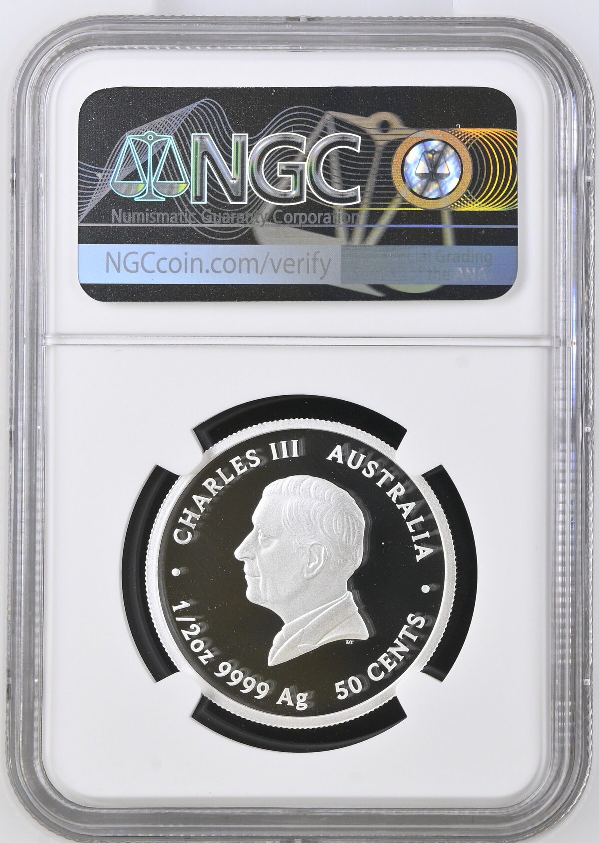 2026 Australia Lunar Series III Year of the Horse 12 oz Silver Coin NGC PF 69 GR Reserve Back scaled.