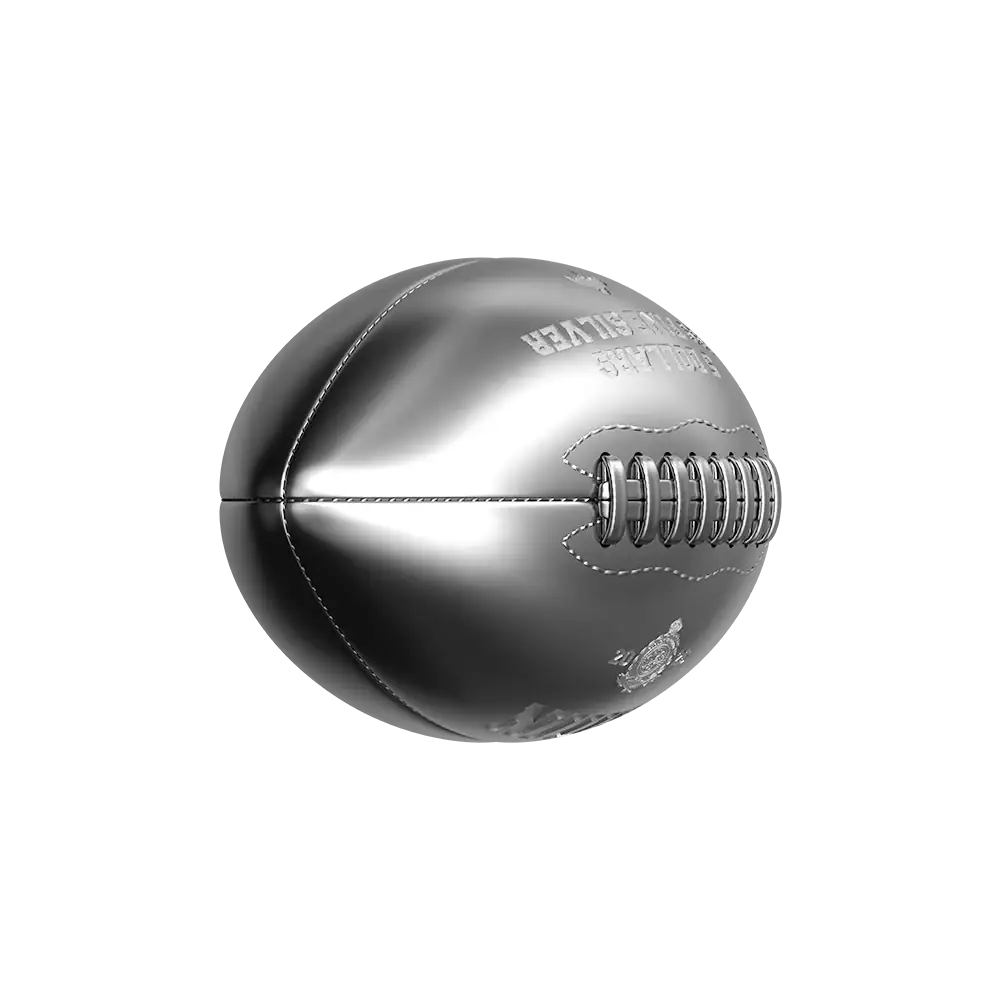 2026 Niue 3D American Football 2 oz Silver Proof Shaped Coin