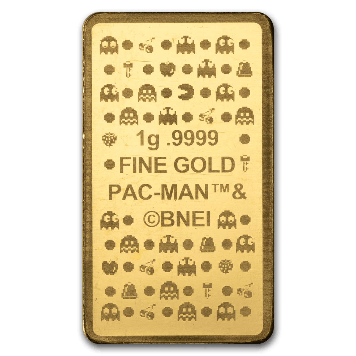2025 PAMP PAC-MAN 45th Ann. 1 Gram Gold Bar in TEP