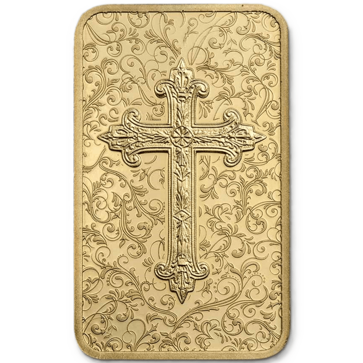 2025 PAMP Cross of Christianity 5 Gram Gold Proof-Like Bar