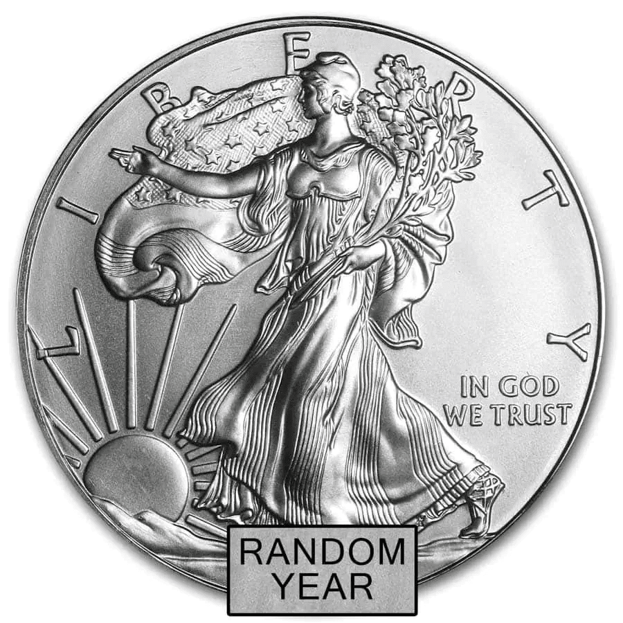 StarWars SketchArt LukeSkywalker_Foil_Front: Front view of a foil Star Wars sketch art coin featuring Luke Skywalke.