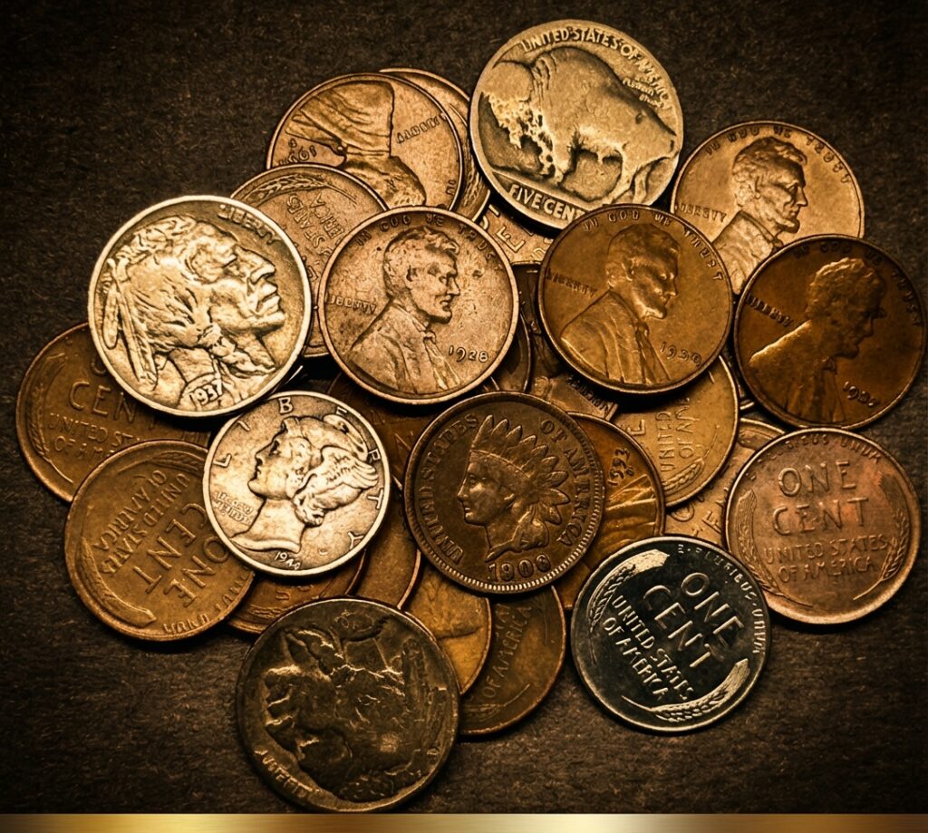 Lincoln Memorial penny, 1959, Philadelphia Mint, 3.11g, classic US coin with historical significance and detailed d.