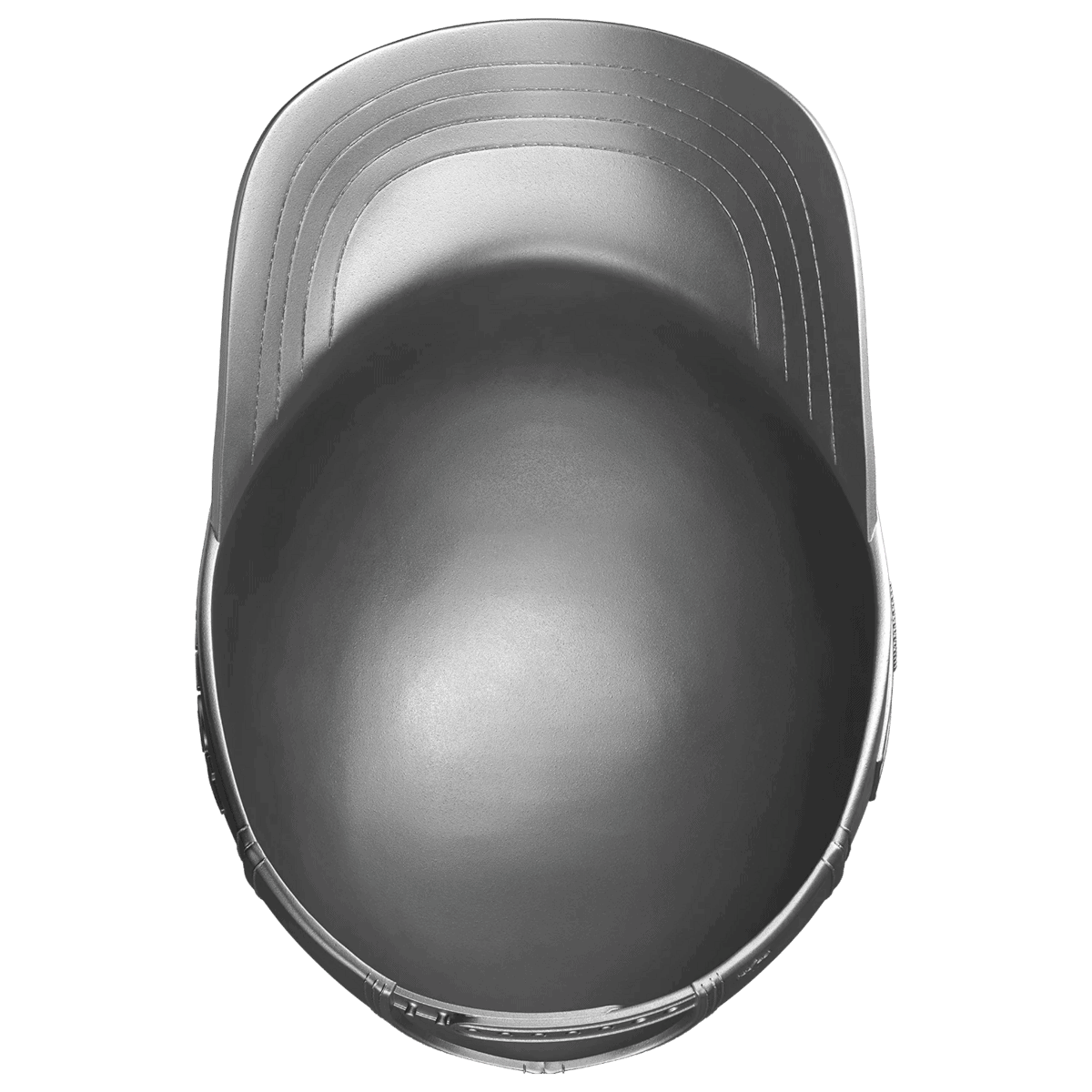 Top view of 2026 America’s 250th Anniversary USA Hat 1 oz Silver Antiqued 3D Shaped Sculpture, minted in 2026, deta.