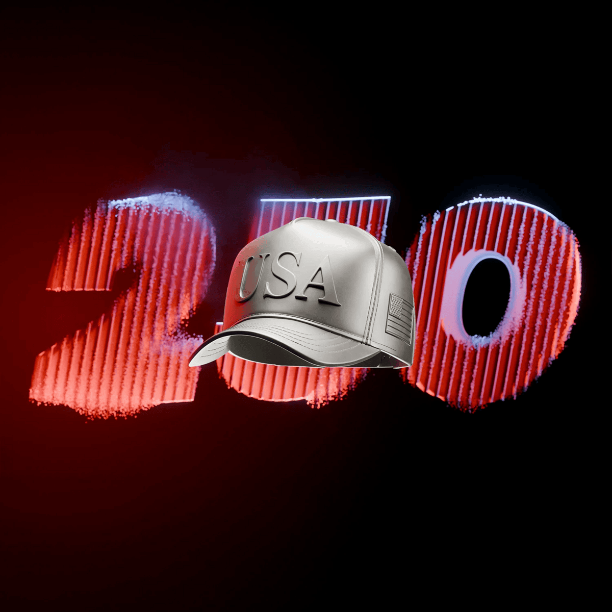Shaped sculpture from 2026, American 250th anniversary, made of 1 oz silver, antiqued finish, featuring a patriotic.