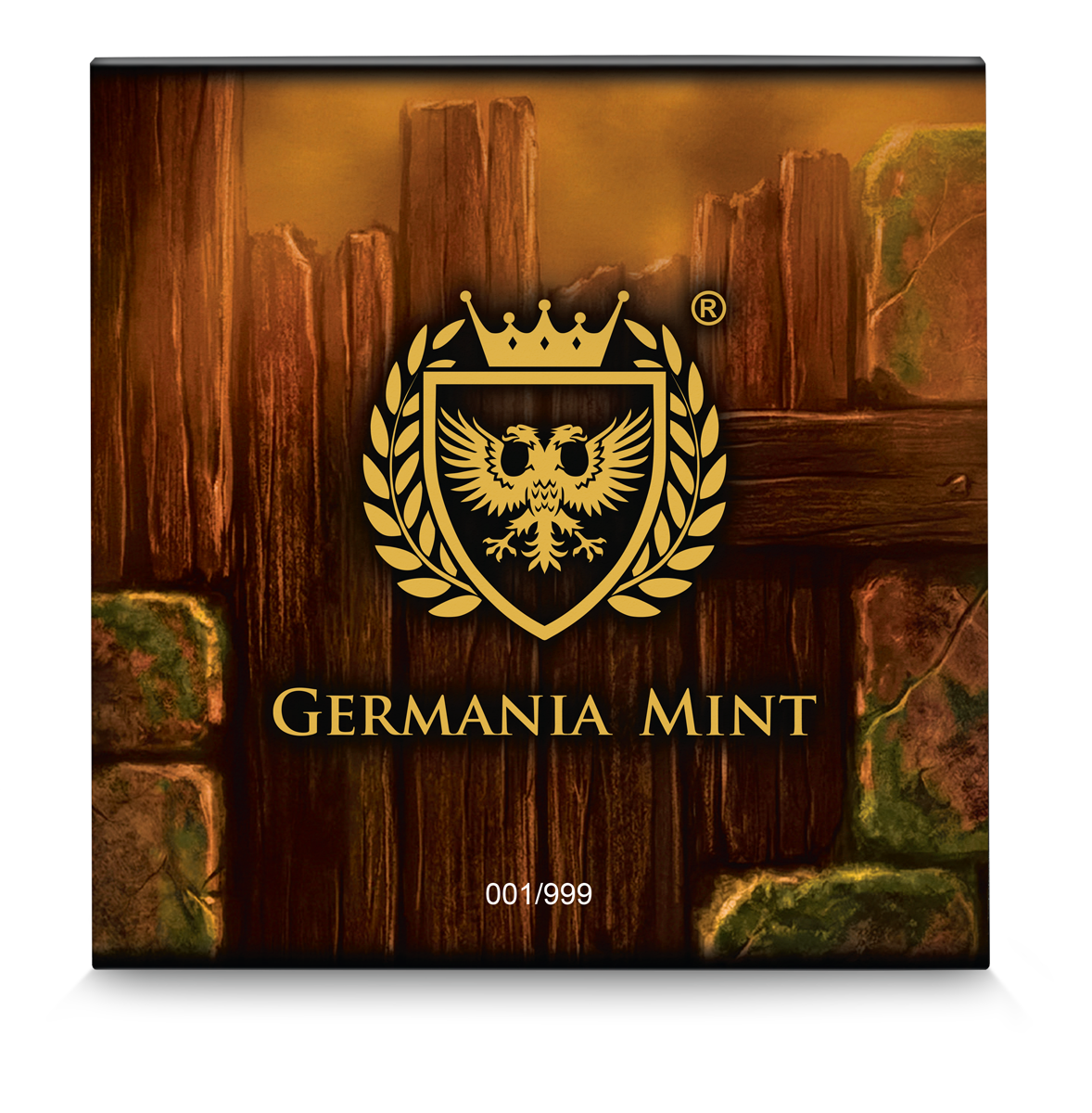 Germania Bodvar Saga silver coin, 2026, Germania Mint, 1 oz, colorized BU, detailed angle showcasing design and cra.