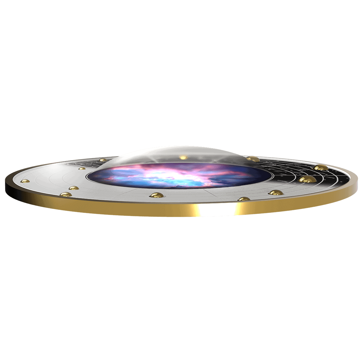 A stunning 2026 Cameroon silver proof coin featuring the life cycle of stars, with a space theme, 17.5 grams, minte.