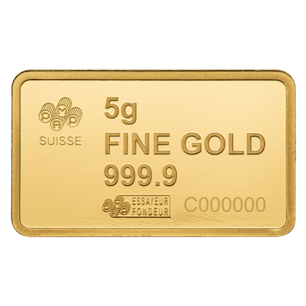 2026 PAMP America the Free Bald Eagle 5g Gold Proof-Like Bar