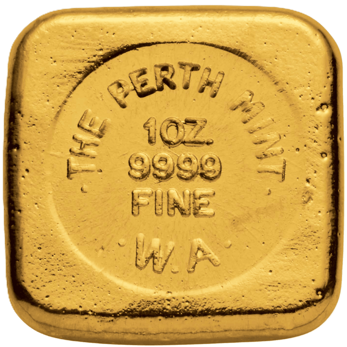 Shiny gold Australian Kangaroo 2026 coin, 0.5 oz, minted by Perth Mint, featuring a detailed kangaroo design from a.