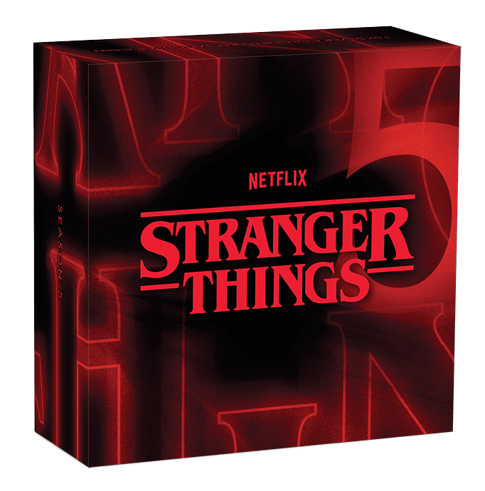 Crucial angle 2026 Tuvalu Stranger Things Season 5 silver coin, 1 oz, minted by GR, colorized, featuring iconic the.