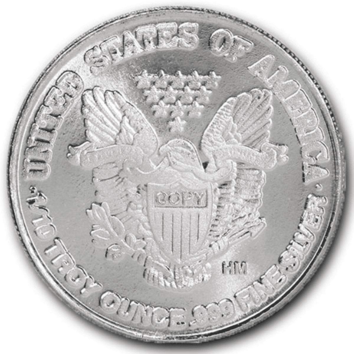 Shiny 2026 United States Undead Aztec silver coin, minted in 2026, 0.10 oz weight, featuring a detailed undead Azte.