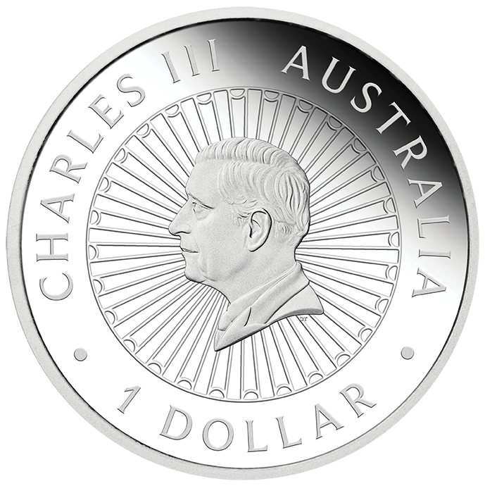 2026 Australia Lunar Opal Year of the Horse 1 oz Silver Proof Coin - Image 2