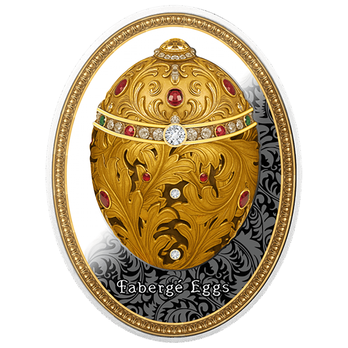 2025 Niue Fabergé Eggs Nécessaire Egg 16.81g Silver Coin