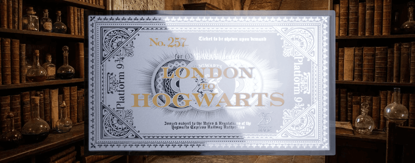 2026 Samoa Harry Potter Hogwarts Express Ticket 3g Silver Proof-like Note
