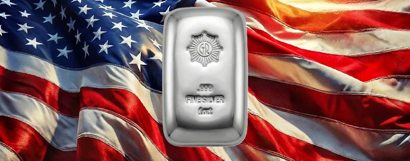 GR Reserve 1 oz Silver .999 Polished Cast Bar