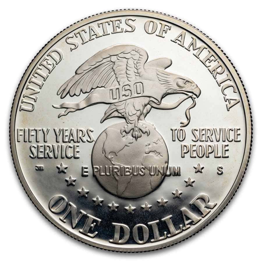 U.S. Mint $1 Commem .7734 oz Silver Coin (Secondary Market, Design Our Choice) - Image 4