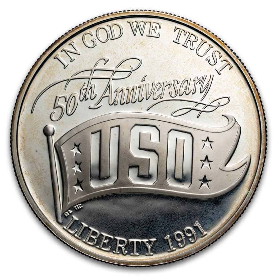 U.S. Mint $1 Commem .7734 oz Silver Coin (Secondary Market, Design Our Choice) - Image 2