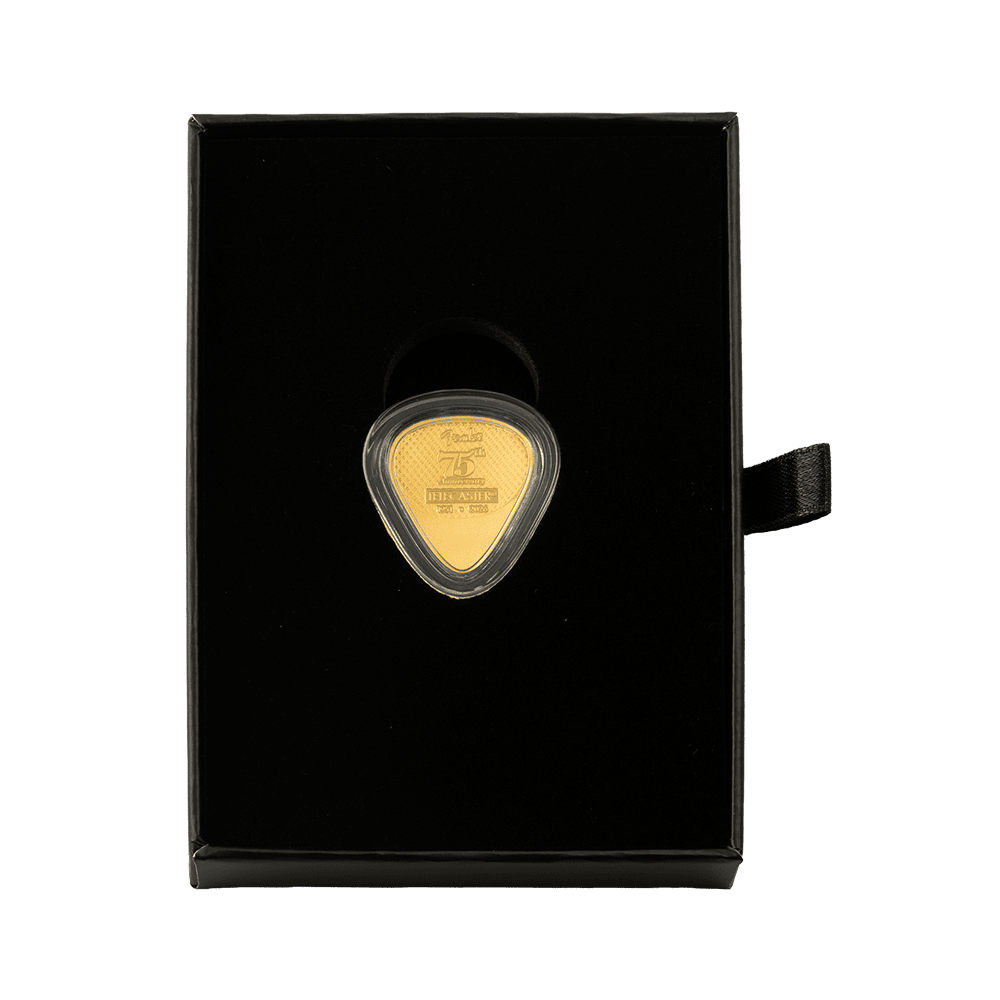 2026 PAMP 75th Ann. Fender Telecaster Pick 5g Gold Proof-Like Coin - Image 10