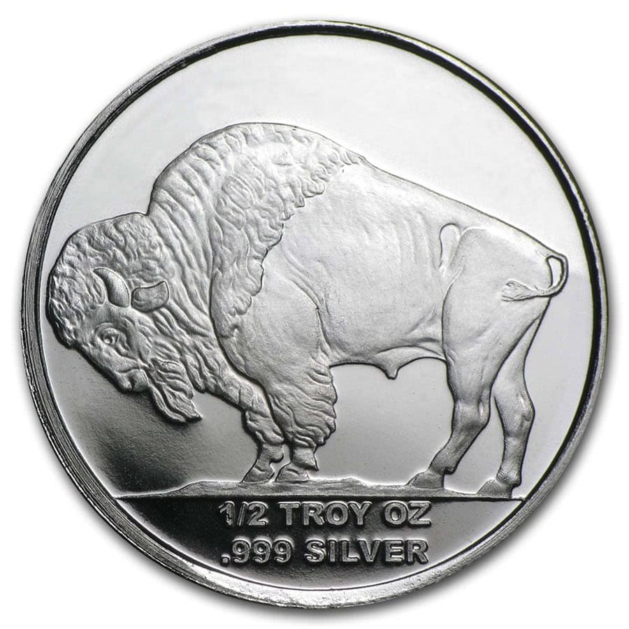 1/2 oz Silver Buffalo Round (Design Our Choice) - Image 2