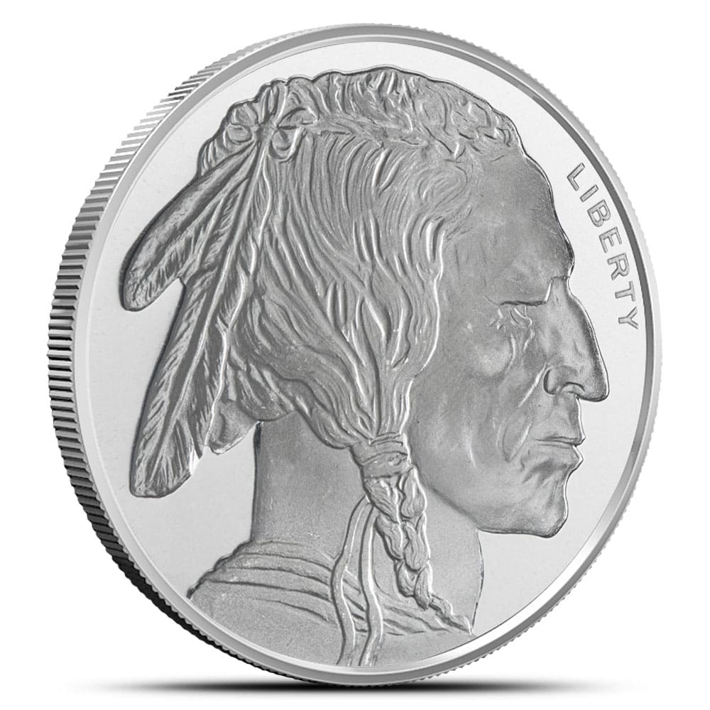 1/2 oz Silver Buffalo Round (Design Our Choice) - Image 3