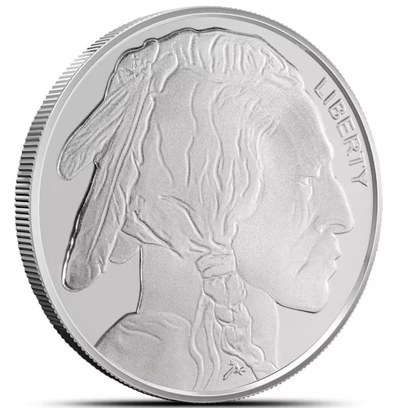 1/2 oz Silver Buffalo Round (Design Our Choice) - Image 4