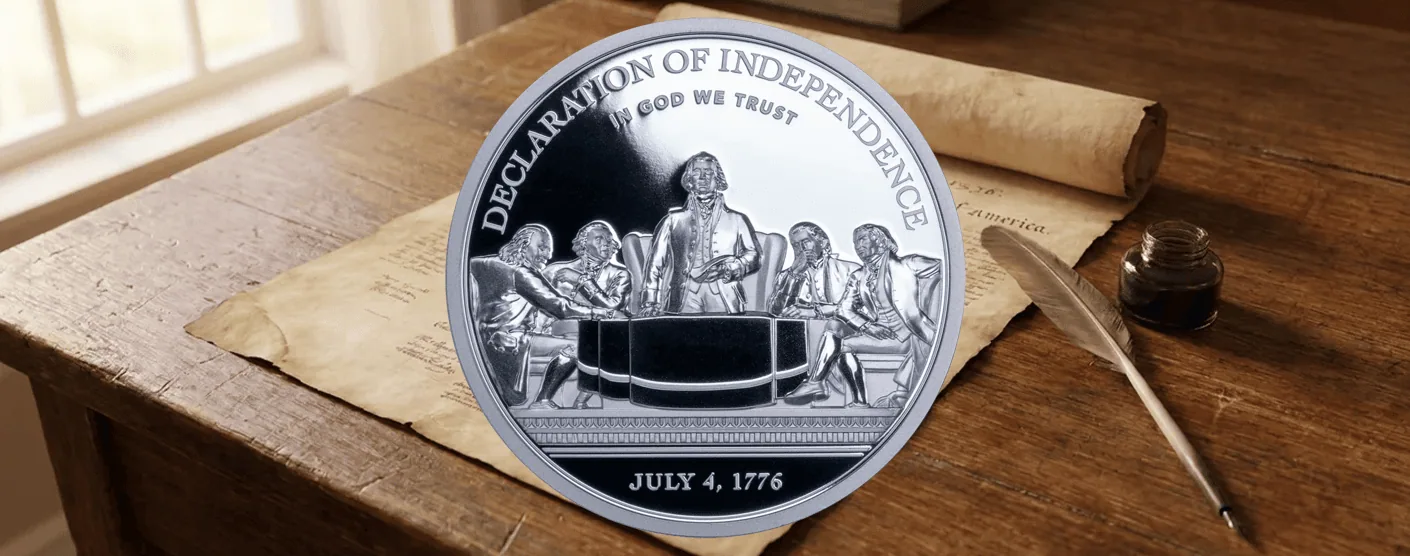 2026 Solomon Islands 250 Years Independence Jefferson Memorial 1 oz Silver Coin