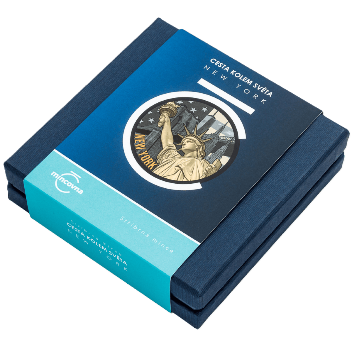 2026 Niue Journey Around the World New York Stand 3 oz Silver Colorized Coin - Image 4