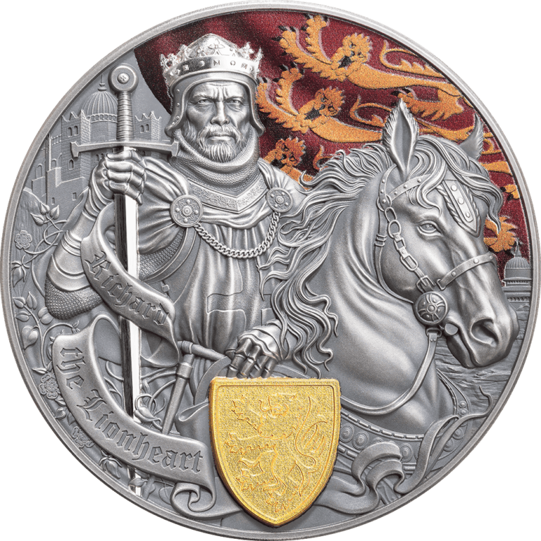 MINT XXI Richard the Lionheart silver coin