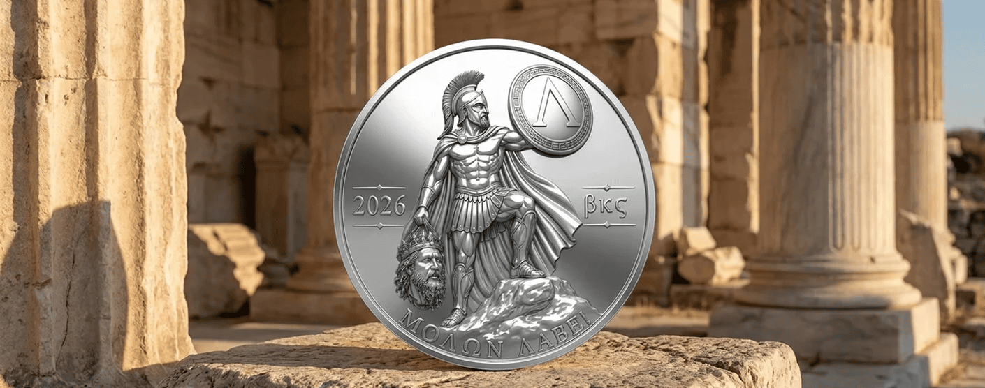 2026 Alternate History Series King Leonidas 3g Silver Medal