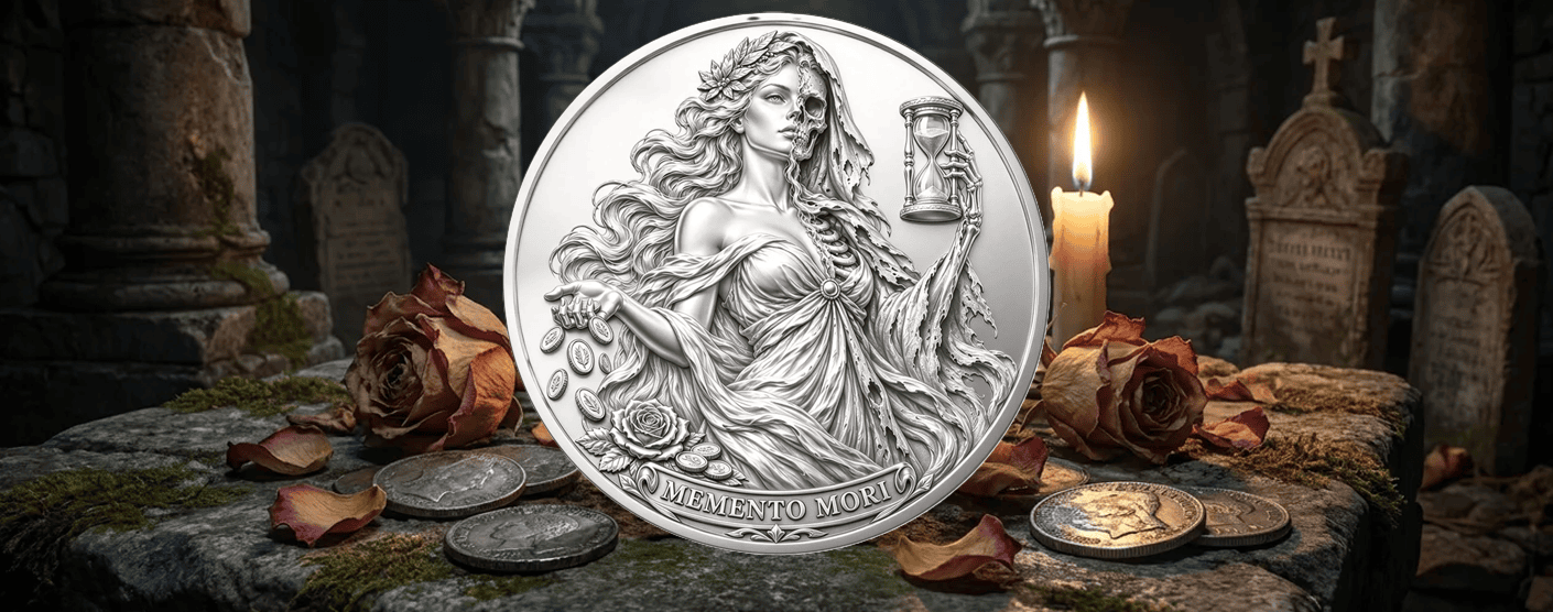 2026 Death and Fortune 3 Gram Silver Medal